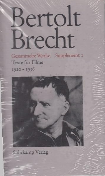 Texte für Filme. Gesammelte Werke. Supplementband 1: Drehbücher. Protokoll »Kuhle Wampe«. Exposés. Szenarien. Anhang: Entwürfe und Pläne. Redaktion: Wolfgang Gersch und Werner Hecht. Dünndruckausgabe Film, Art & Culture