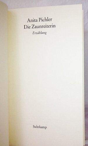 Die Zaunreiterin. Erzählung Books