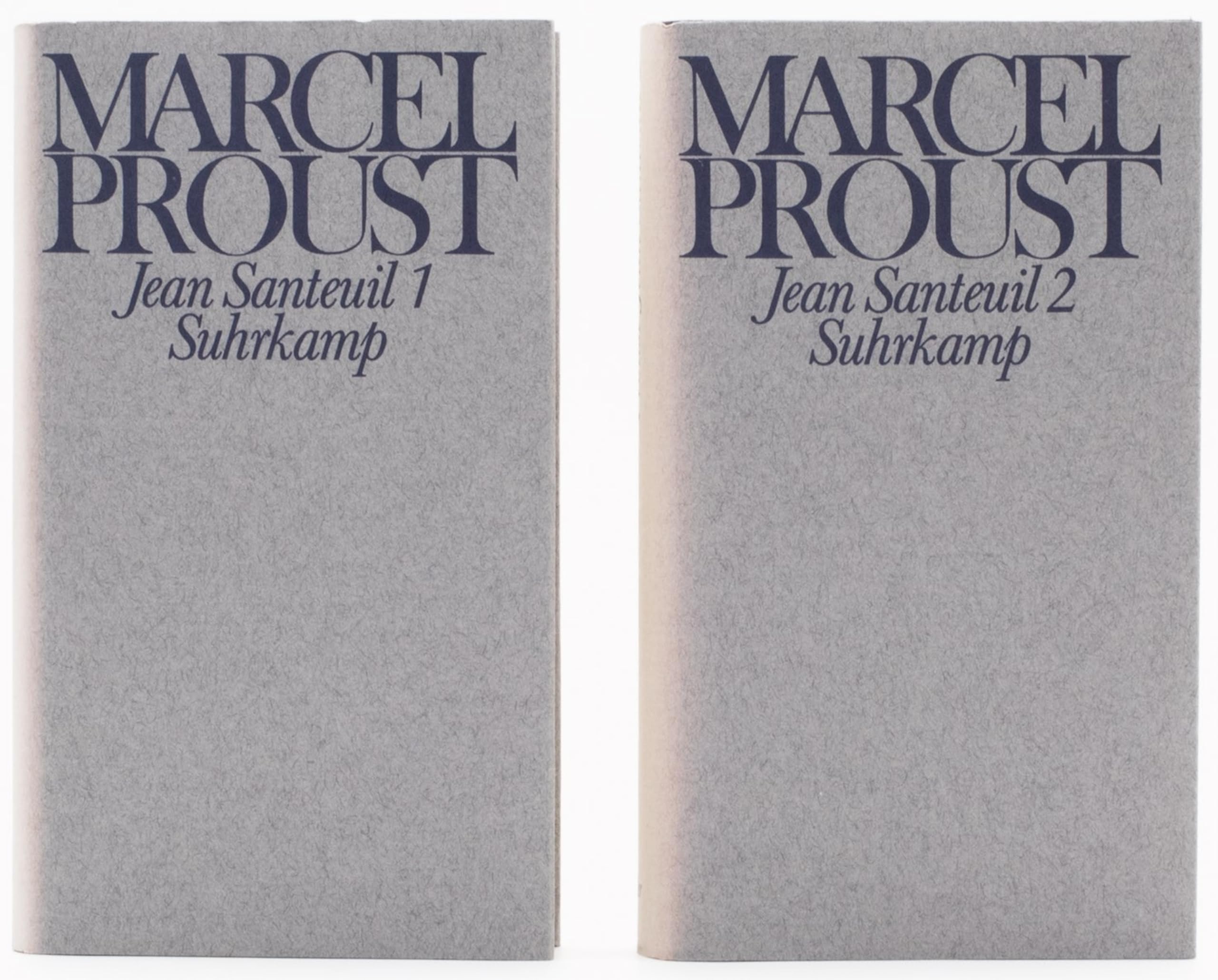 Werke. Frankfurter Ausgabe: Werke III. Band 1 und 2: Jean Santeuil Classics