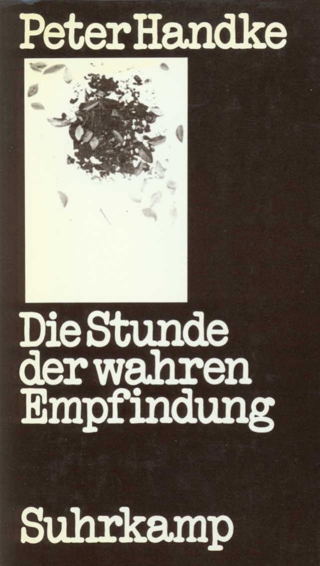 Die Stunde der wahren Empfindung Contemporary literature