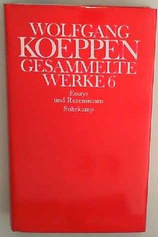 Gesammelte Werke in sechs Bänden: 6: Essays und Rezensionen Books