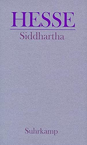 Siddhartha. Eine indische Dichtung. Contemporary literature Books