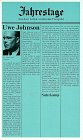 Jahrestage, in 4 Bdn. u. ein 'Kleines Adreßbuch', Bd.1: August 1967 - Dezember 1967. Aus dem Leben von Gesine Cresspahl Books