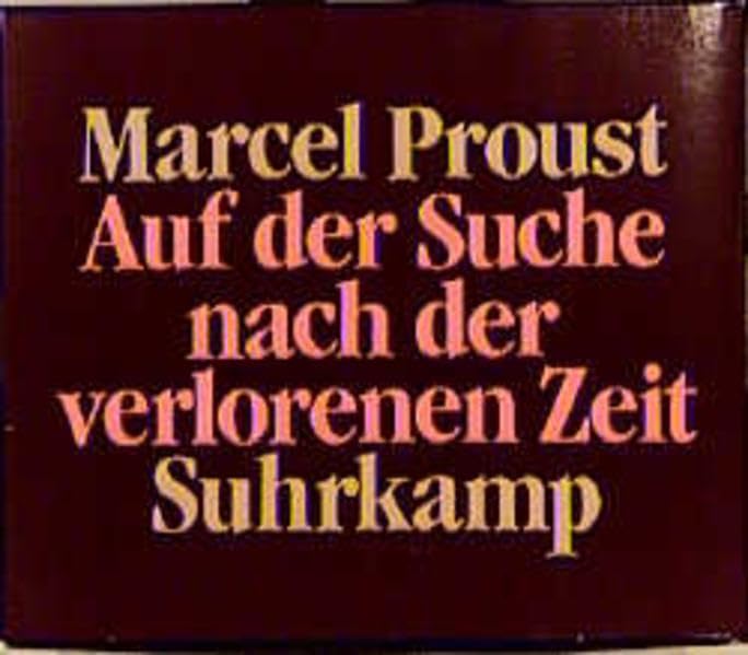 Auf der Suche nach der verlorenen Zeit, 10 kleine Bände, Übersetzung von Eva Rechel-Mertens Classics