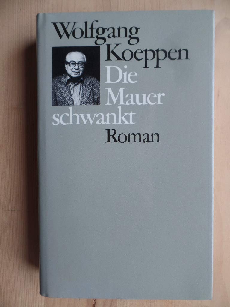 Die Mauer schwankt: Roman Contemporary literature