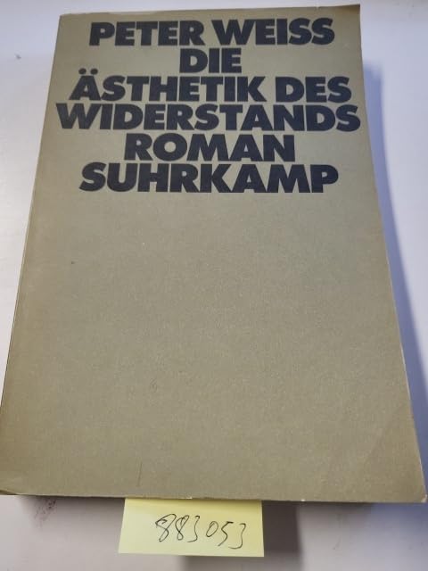 Die Ästhetik des Widerstands III (Kt) German history