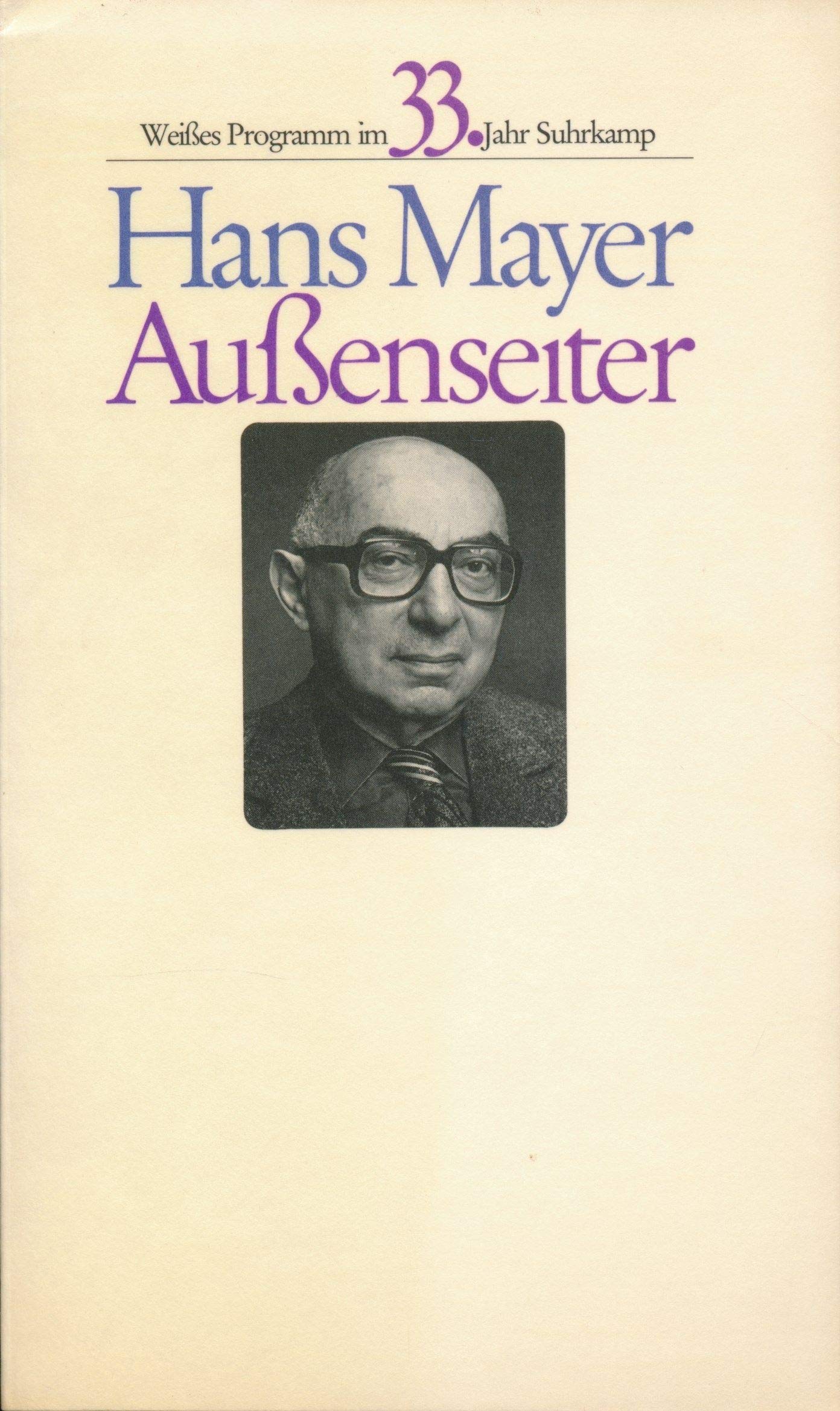 Außenseiter. ( Weißes Programm) Social Sciences