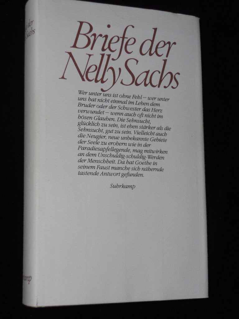 Product Image: Briefe der Nelly Sachs