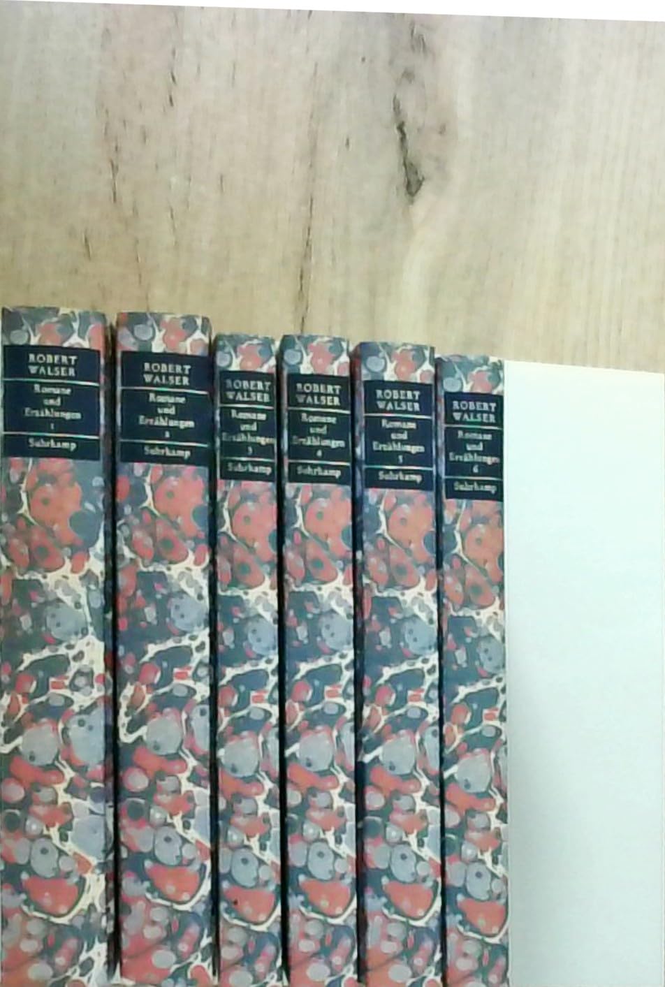 Romane und Erzählungen: Geschenkausgabe mit Dekorüberzug in sechs Bänden Books
