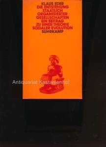 Die Entstehung staatlich organisierter Gesellschaften Books