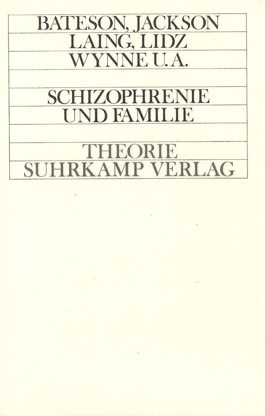 Schizophrenie und Familie Medicine