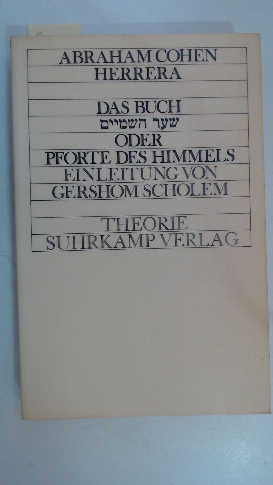 Die Pforte des Himmels (Theorie) Philosophy