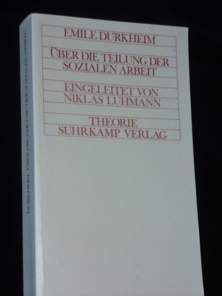 Über die Teilung der sozialen Arbeit (Theorie) Media & Communication