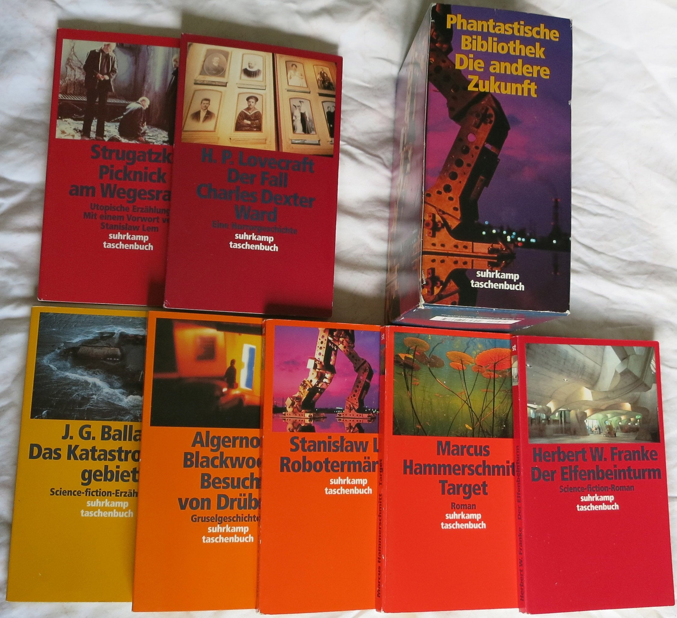 Die andere Zukunft. Phantastische Bibliothek. 7 Bände Contemporary literature