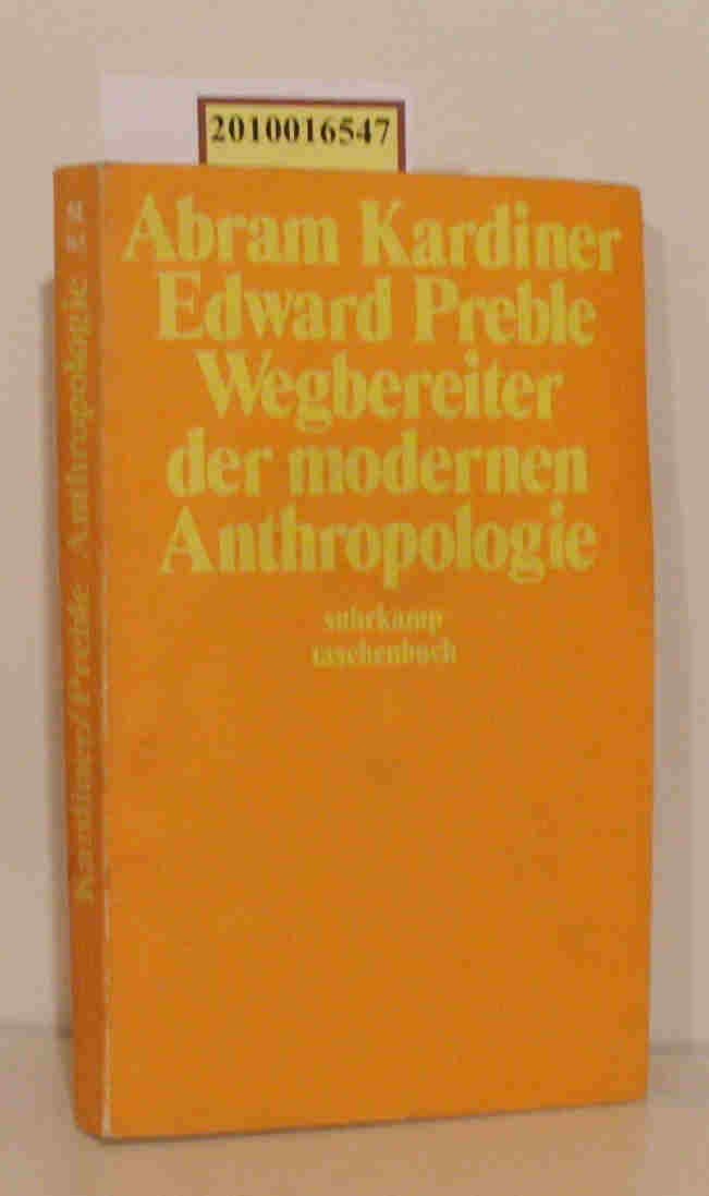 Wegbereiter der modernen Anthropologie Books