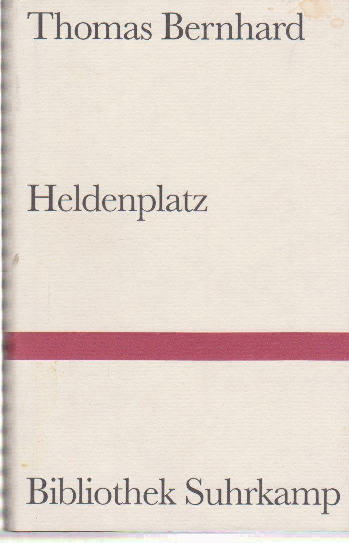 Heldenplatz. Bibliothek Suhrkamp Band 997. 41.-49. Tsd. Film, Art & Culture