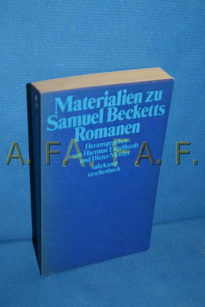 Materialien zu Samuel Becketts Romanen Books