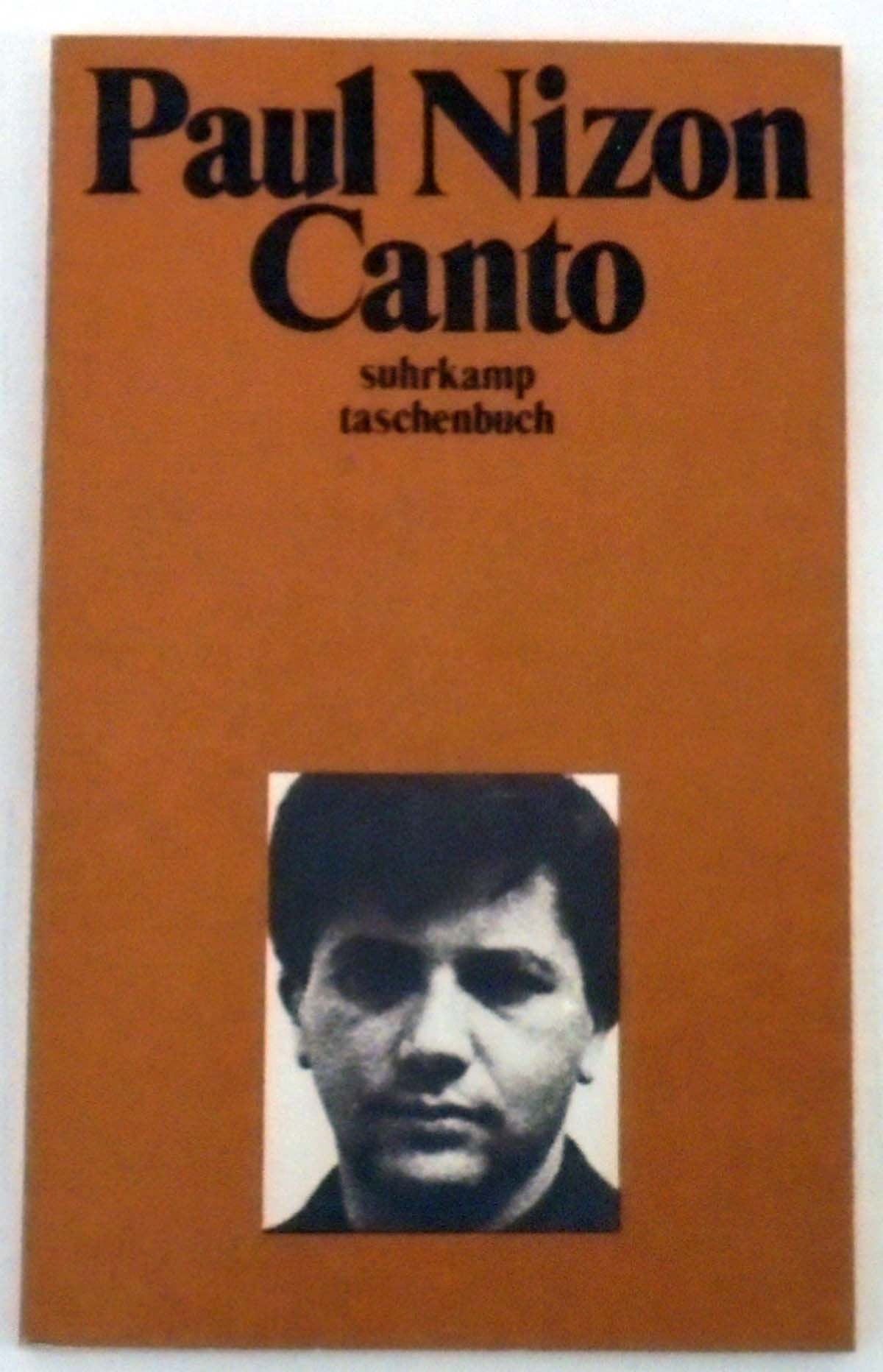 Canto (suhrkamp taschenbuch, 319) Contemporary literature