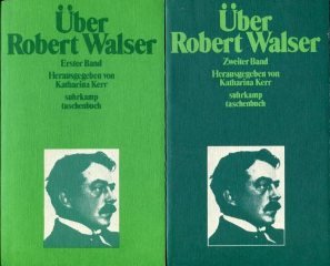 Über Robert Walser. Zweiter Band Books