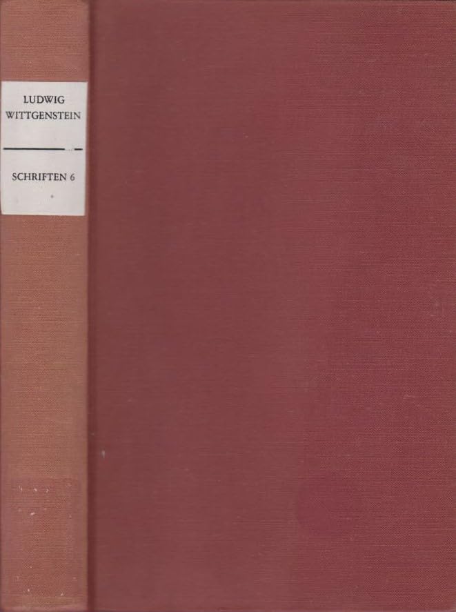 Schriften, Bd.6: Bemerkungen über die Grundlagen der Mathematik Mathematics