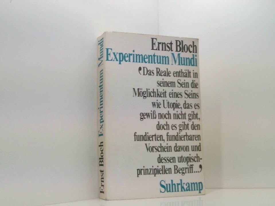 Bloch, Ernst: Gesamtausgabe. - Frankfurt am Main : Suhrkamp Science
