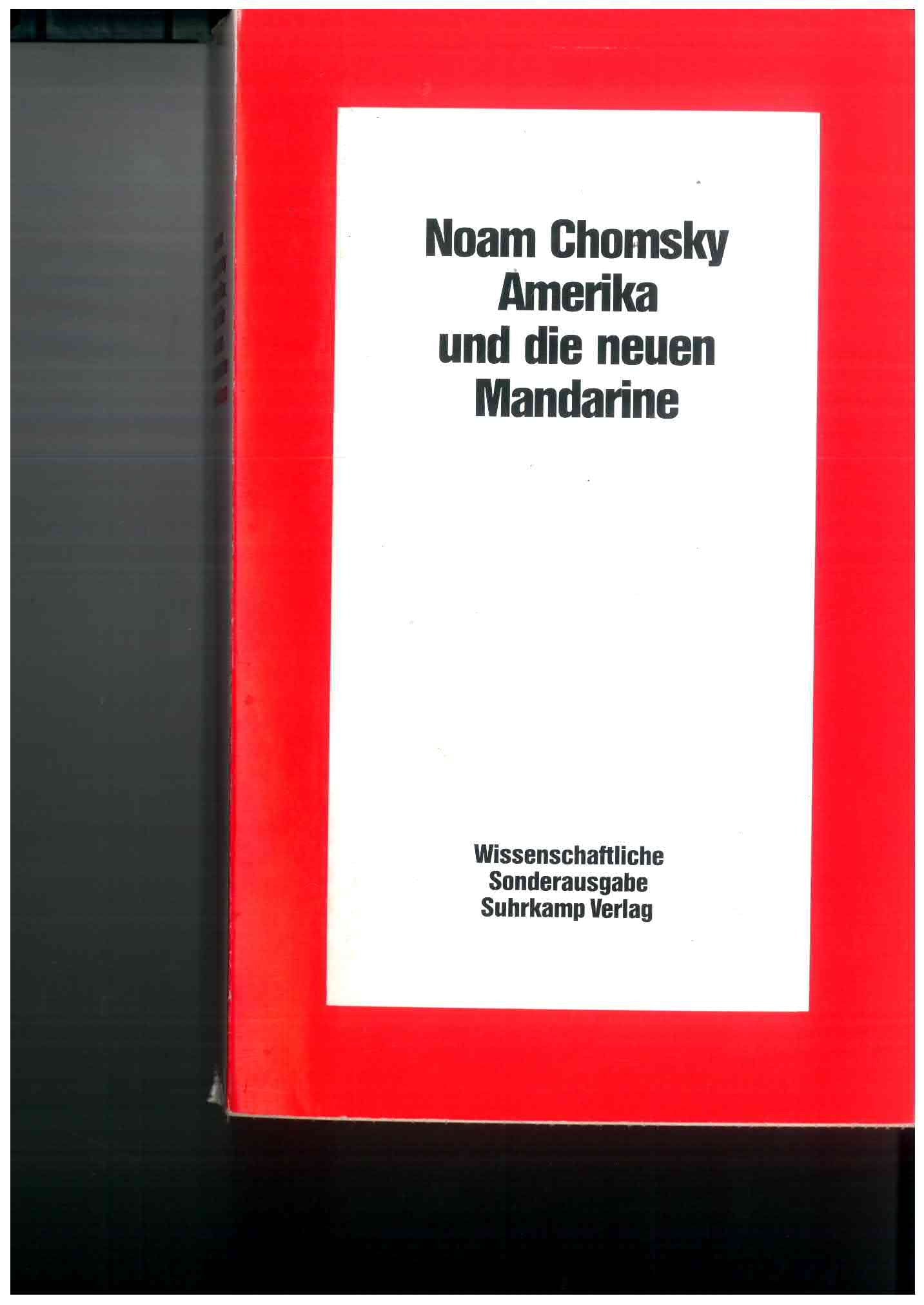 Amerika und die neuen Mandarine. Politische und zeitgeschichtliche Essays Politics & History