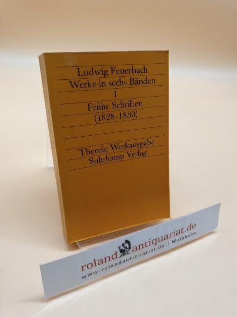 Werke in sechs Bänden. Band 1. Frühe Schriften (1828-1830) Books