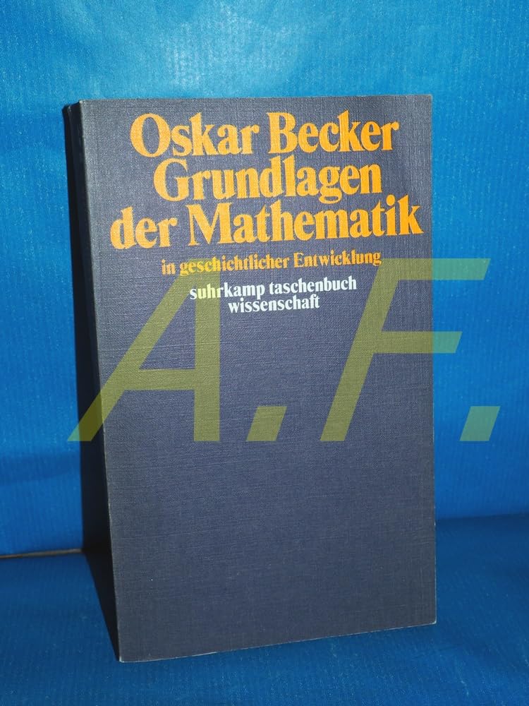 Grundlagen der Mathematik im geschichtlicher Entwicklung Books