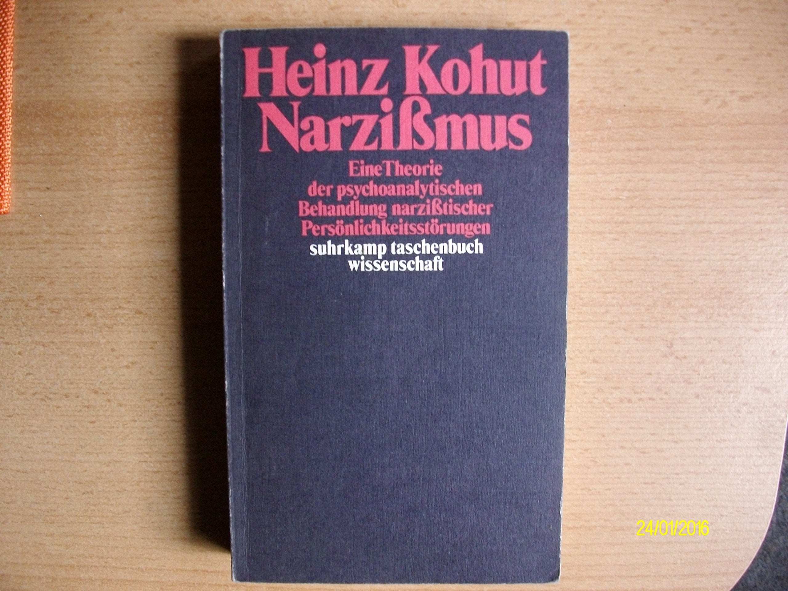 Narzissmus. Eine Theorie der psychoanalytischen Behandlung narzisstischer Persönlichkeitsstörungen. Medicine