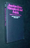 Metaphysik und Politik, Studien zu Aristoteles und Hegel , (= suhrkamp taschenbuch wissenschaft 199), Science
