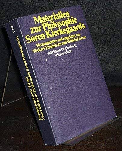 Materialien zur Philosophie Søren Kierkegaards. Books