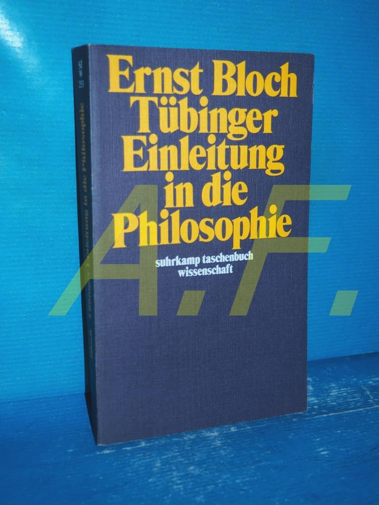 Tübinger Einleitung in die Philosophie Philosophy