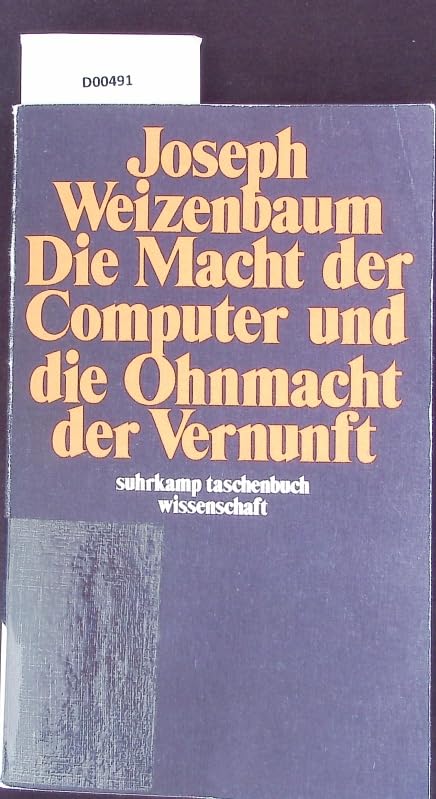 Die Macht der Computer und die Ohnmacht der Vernunft. Philosophy