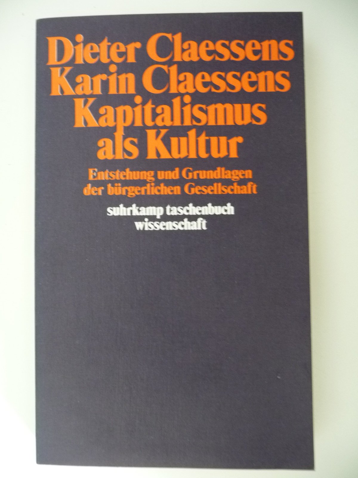 Kapitalismus als Kultur book