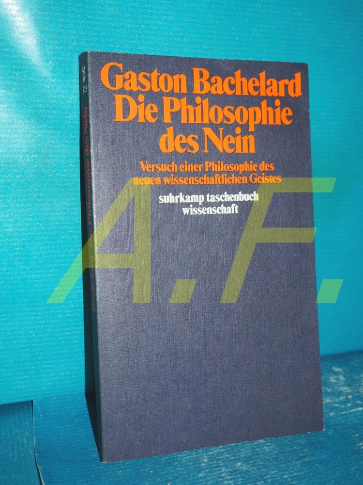 Die Philosophie des Nein. Versuch einer Philosophie des neuen wissenschaftlichen Geistes (STW 325) Professional & Reference Books
