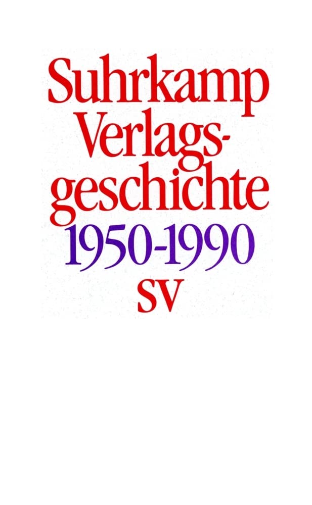 Suhrkamp Lesebücher und Verlagsgeschichte: 40 Jahre Literatur im Suhrkamp Verlag. Vier Lesebücher und eine Verlagsgeschichte. Im Schuber. Contemporary literature Books
