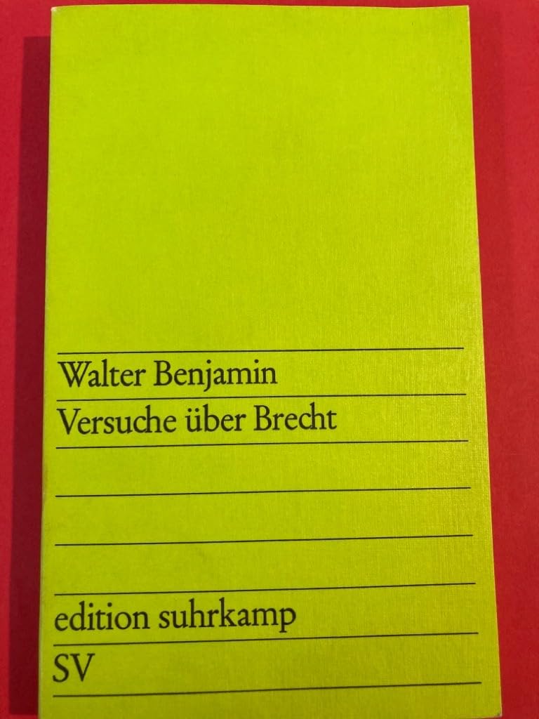 Product Image: Versuche über Brecht (edition suhrkamp)