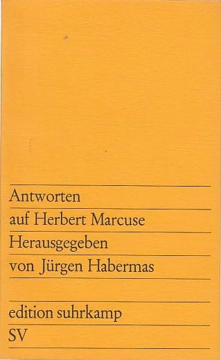 Antworten auf Herbert Marcuse. Science