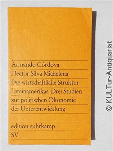 Die wirtschaftliche Struktur Lateinamerikas. Books