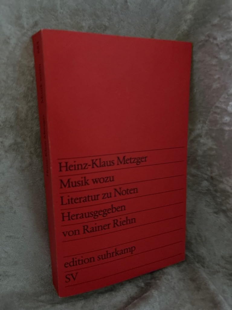 Musik wozu. Literatur zu Noten Film, Art & Culture