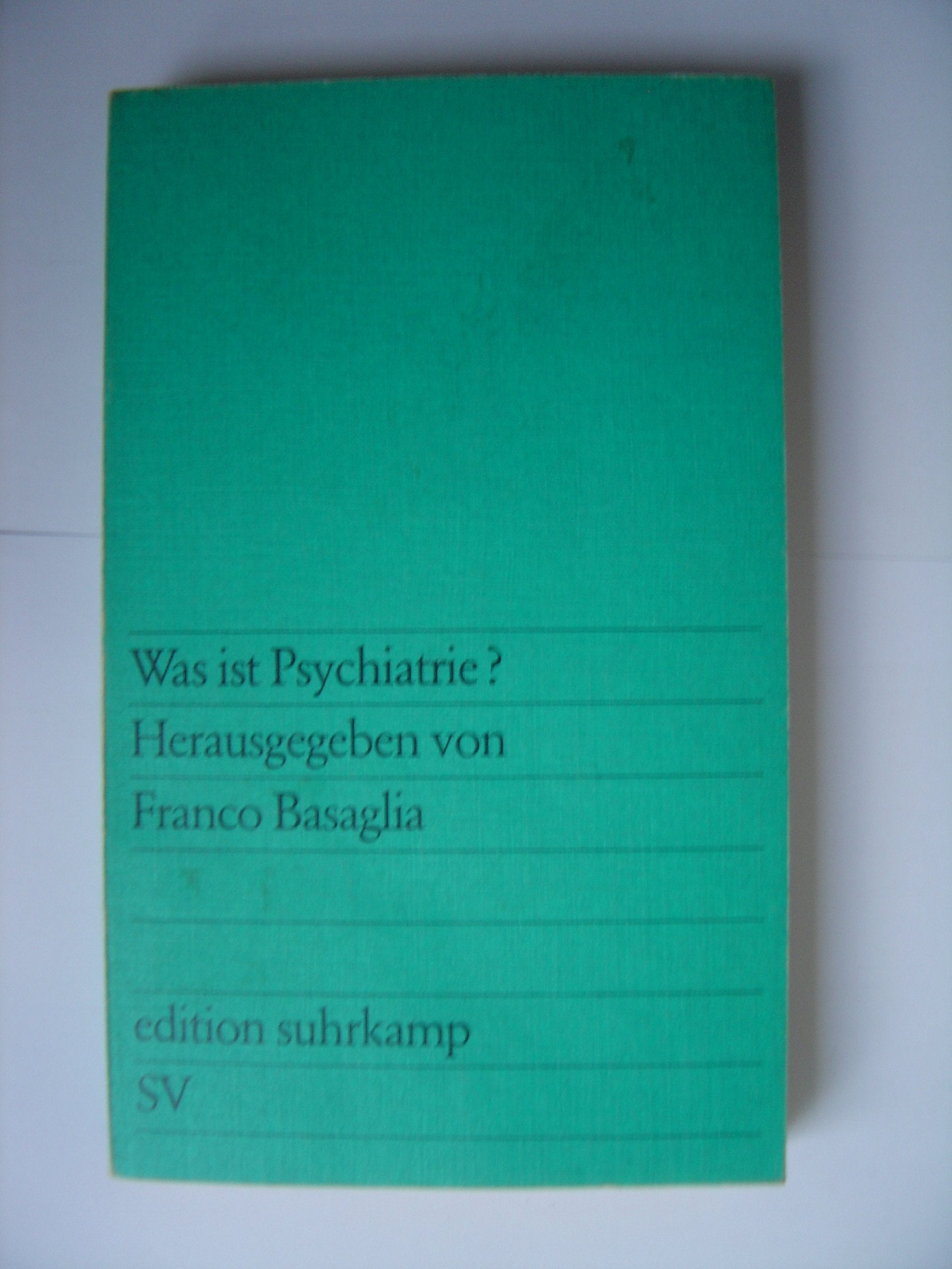 Was ist Psychiatrie. Medicine