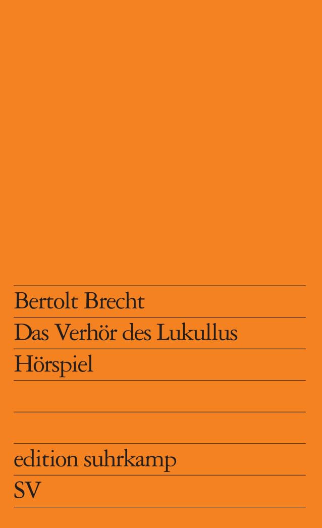 Product Image: Das Verhör des Lukullus