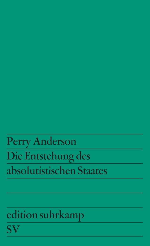 Die Entstehung des absolutistischen Staates Law