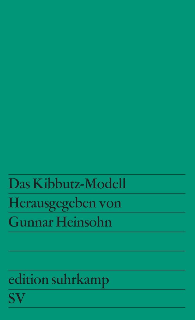 Das Kibbutz-Modell Social Sciences