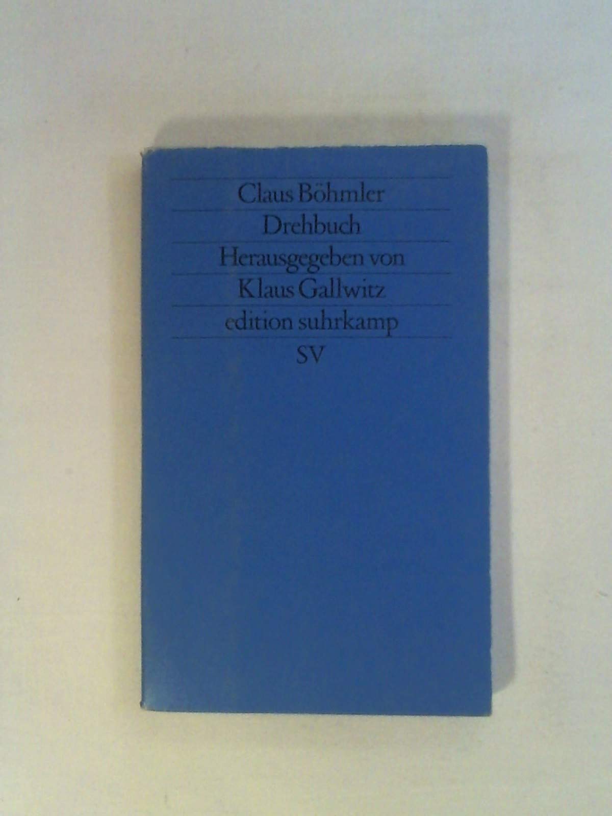 Drehbuch. ( Künstler machen Bücher). Books