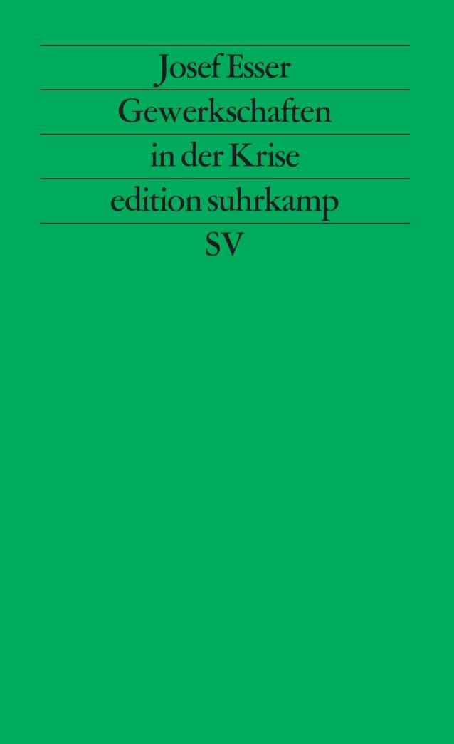 Gewerkschaften in der Krise Business, Finance & Career