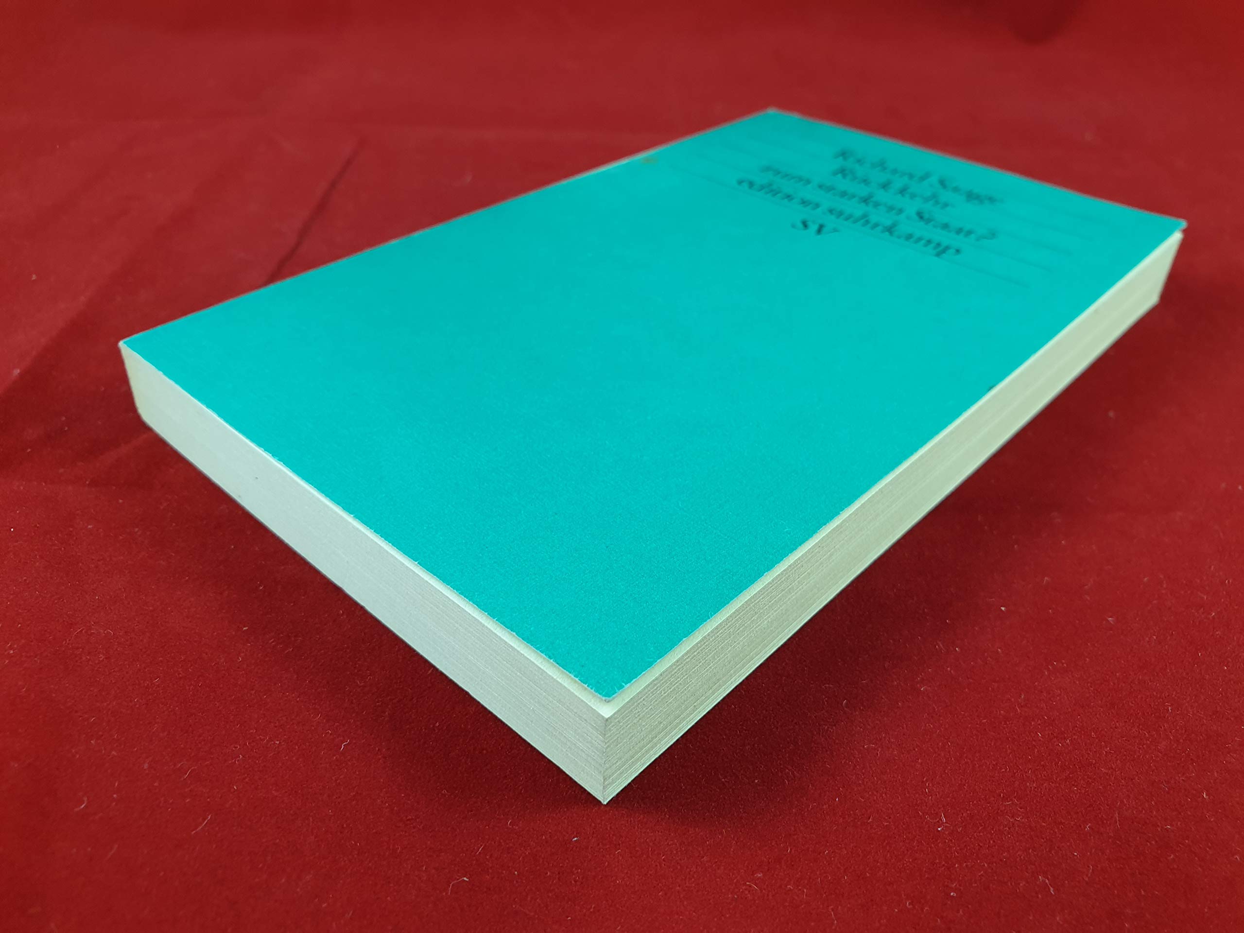 Rückkehr zum starken Staat , Studien über Konservatismus , Faschismus und Demokratie , guter Zustand book