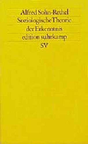 Marxistische Theorie der Erkenntnis (edition suhrkamp) Politics & History