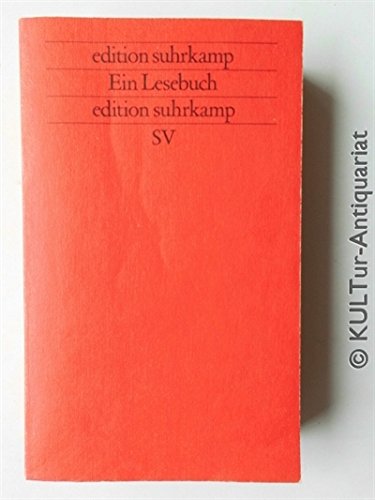 edition suhrkamp 1963-1983: Ein Lesebuch Books