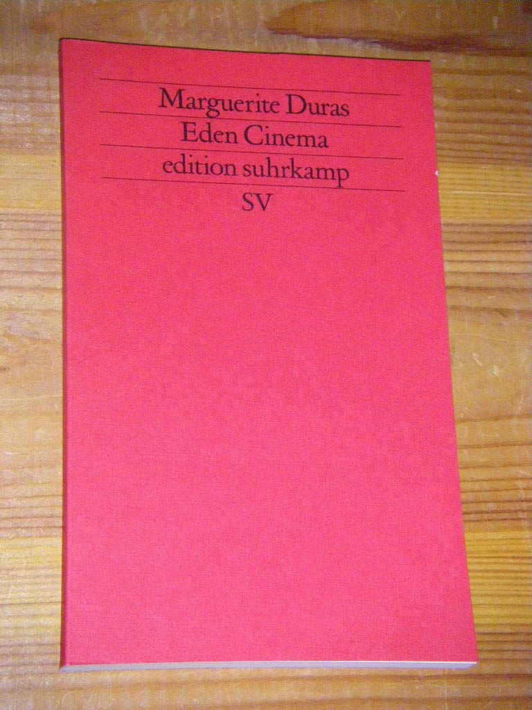 Eden Cinema (edition suhrkamp) Contemporary literature